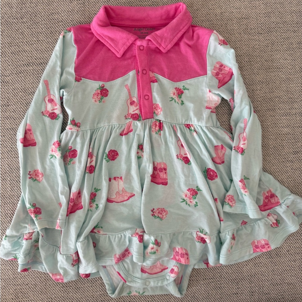 Ange Dear Bamboo Cowboy Bodysuit Dress
